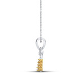 Photo of Zane 1/5 Carat T.W. Pendant 14K Yellow Gold [CP1227Y]