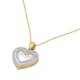 Photo of Davina 1/2 CT. T.W. Pendant 10K Yellow Gold [CP1228Y]