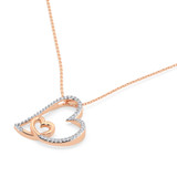 Photo of Veda 1/7 CT. T.W. Pendant 10K Rose Gold [CP1229R]