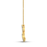 Photo of Veda 1/7 Carat T.W. Pendant 10K Yellow Gold [CP1229Y]