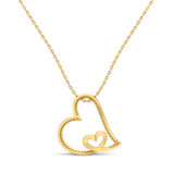 Photo of Veda 1/7 Carat T.W. Pendant 10K Yellow Gold [CP1229Y]