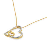 Photo of Veda 1/7 Carat T.W. Pendant 14K Yellow Gold [CP1229Y]