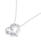 Photo of Fallon 1/7 CT. T.W. Pendant 14K White Gold [CP1230W]