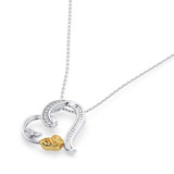 Photo of Fallon 1/7 CT. T.W. Pendant 14K Yellow Gold [CP1230Y]