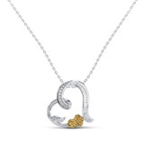 Photo of Fallon 1/7 CT. T.W. Pendant 14K Yellow Gold [CP1230Y]