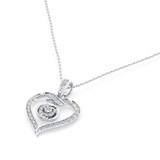 Photo of Adaline 1/5 Carat T.W. Pendant 10K White Gold [CP1231W]