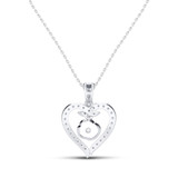 Photo of Adaline 1/5 Carat T.W. Pendant 10K White Gold [CP1231W]
