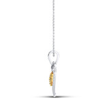 Photo of Adaline 1/5 Carat T.W. Pendant 10K Yellow Gold [CP1231Y]