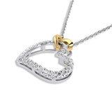 Photo of Salem 1/5 Carat T.W. Pendant 10K White Gold [CP1500W]