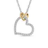 Photo of Salem 1/5 Carat T.W. Pendant 10K White Gold [CP1500W]