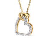 Photo of Salem 1/5 CT. T.W. Pendant 10K Yellow Gold [CP1500Y]