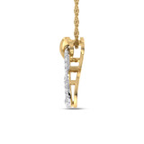 Photo of Salem 1/5 CT. T.W. Pendant 10K Yellow Gold [CP1500Y]