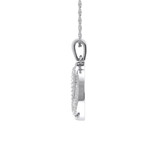 Photo of Rihanna 1/4 CT. T.W. Pendant 10K White Gold [CP1501W]