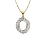 Photo of Rihanna 1/4 Carat T.W. Pendant 10K Yellow Gold [CP1501Y]