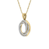 Photo of Rihanna 1/4 Carat T.W. Pendant 10K Yellow Gold [CP1501Y]