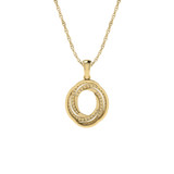 Photo of Rihanna 1/4 Carat T.W. Pendant 10K Yellow Gold [CP1501Y]