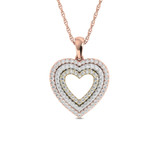 Photo of Briallen 1/2 Carat T.W. Pendant 10K Rose Gold [CP1502R]