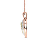 Photo of Briallen 1/2 Carat T.W. Pendant 10K Rose Gold [CP1502R]