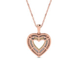 Photo of Briallen 1/2 Carat T.W. Pendant 10K Rose Gold [CP1502R]
