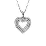Photo of Briallen 1/2 Carat T.W. Pendant 14K White Gold [CP1502W]