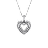 Photo of Briallen 1/2 Carat T.W. Pendant 14K White Gold [CP1502W]