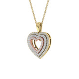 Photo of Briallen 1/2 CT. T.W. Pendant 14K Yellow Gold [CP1502Y]