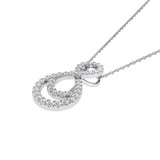 Photo of Seren 1/10 Carat T.W. Pendant 14K White Gold [CP1503W]
