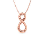 Photo of Amadeo 1/8 CT. T.W. Pendant 10K Rose Gold [CP1504R]