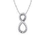 Photo of Amadeo 1/8 Carat T.W. Pendant 14K White Gold [CP1504W]