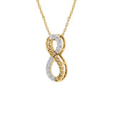 Photo of Amadeo 1/8 CT. T.W. Pendant 10K Yellow Gold [CP1504Y]