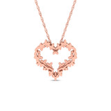 Photo of Vira 3/8 Carat T.W. Pendant 10K Rose Gold [CP1506R]