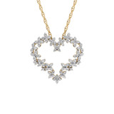 Photo of Vira 3/8 CT. T.W. Pendant 10K Yellow Gold [CP1506Y]