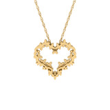Photo of Vira 3/8 CT. T.W. Pendant 10K Yellow Gold [CP1506Y]