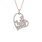 Photo of Giorgi 1/2 Carat T.W. Pendant 10K Rose Gold [CP1507R]