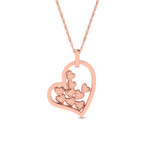 Photo of Giorgi 1/2 Carat T.W. Pendant 10K Rose Gold [CP1507R]