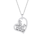 Photo of Giorgi 1/2 Carat T.W. Pendant 10K White Gold [CP1507W]