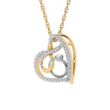 Photo of Levan 1/4 CT. T.W. Pendant 14K Yellow Gold [CP1508Y]