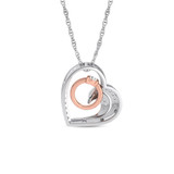 Photo of Galina 1/3 CT. T.W. Pendant 10K White Gold [CP1509W]