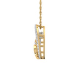 Photo of Galina 1/3 Carat T.W. Pendant 14K Yellow Gold [CP1509Y]