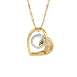 Photo of Galina 1/3 Carat T.W. Pendant 14K Yellow Gold [CP1509Y]