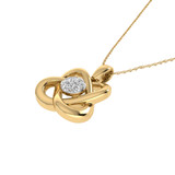 Photo of Roxana 1/10 CT. T.W. Pendant 14K Yellow Gold [CP1511Y]