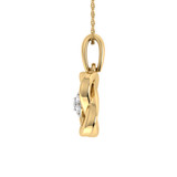 Photo of Roxana 1/10 CT. T.W. Pendant 14K Yellow Gold [CP1511Y]