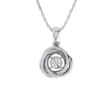 Photo of Makena 1/20 Carat T.W. Pendant 14K White Gold [CP1512W]