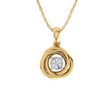 Photo of Makena 1/20 Carat T.W. Pendant 10K Yellow Gold [CP1512Y]
