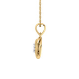 Photo of Makena 1/20 CT. T.W. Pendant 14K Yellow Gold [CP1512Y]