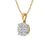 Photo of Rehema 1/2 Carat T.W. Pendant 14K Yellow Gold [CP1513Y]