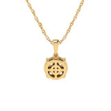 Photo of Rehema 1/2 Carat T.W. Pendant 14K Yellow Gold [CP1513Y]