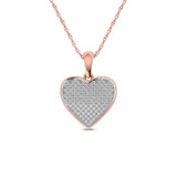 Photo of Kioko 3/8 CT. T.W. Pendant 10K Rose Gold [CP1514R]