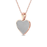 Photo of Kioko 3/8 CT. T.W. Pendant 10K Rose Gold [CP1514R]