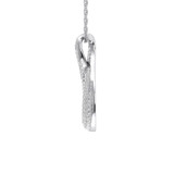 Photo of Zora 7/8 Carat T.W. Pendant 14K White Gold [CP1515W]